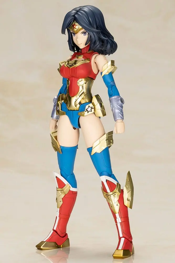 DC Comics Cross Frame Girl Plastic Model komplet Wonder Woman Humikane Shimada Ver. 16 cm fotografija izdelka