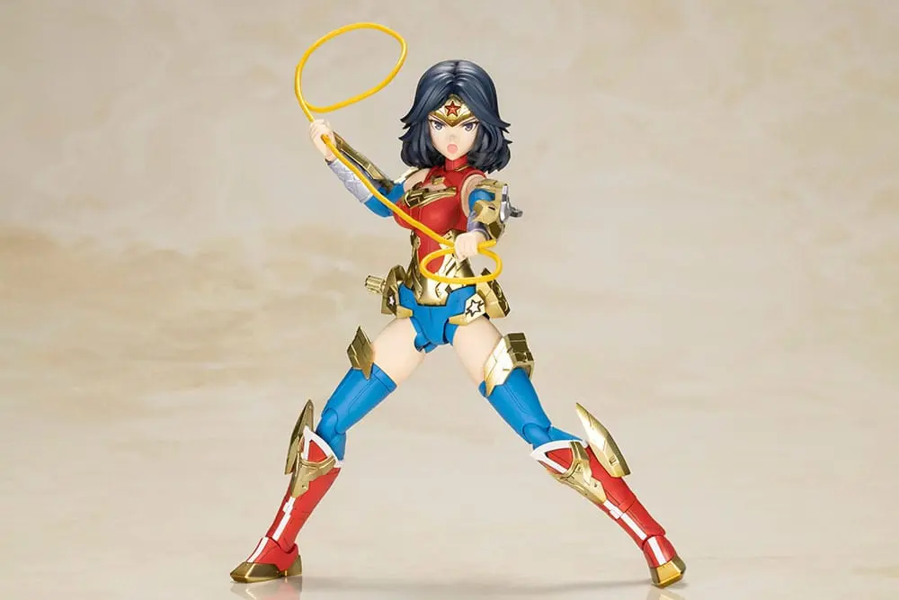 DC Comics Cross Frame Girl Plastic Model komplet Wonder Woman Humikane Shimada Ver. 16 cm fotografija izdelka