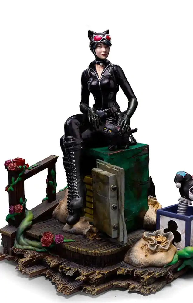 DC Comics Deluxe umetniška figura v merilu 1/10 Catwoman (Gotham City Sirens) 21 cm fotografija izdelka