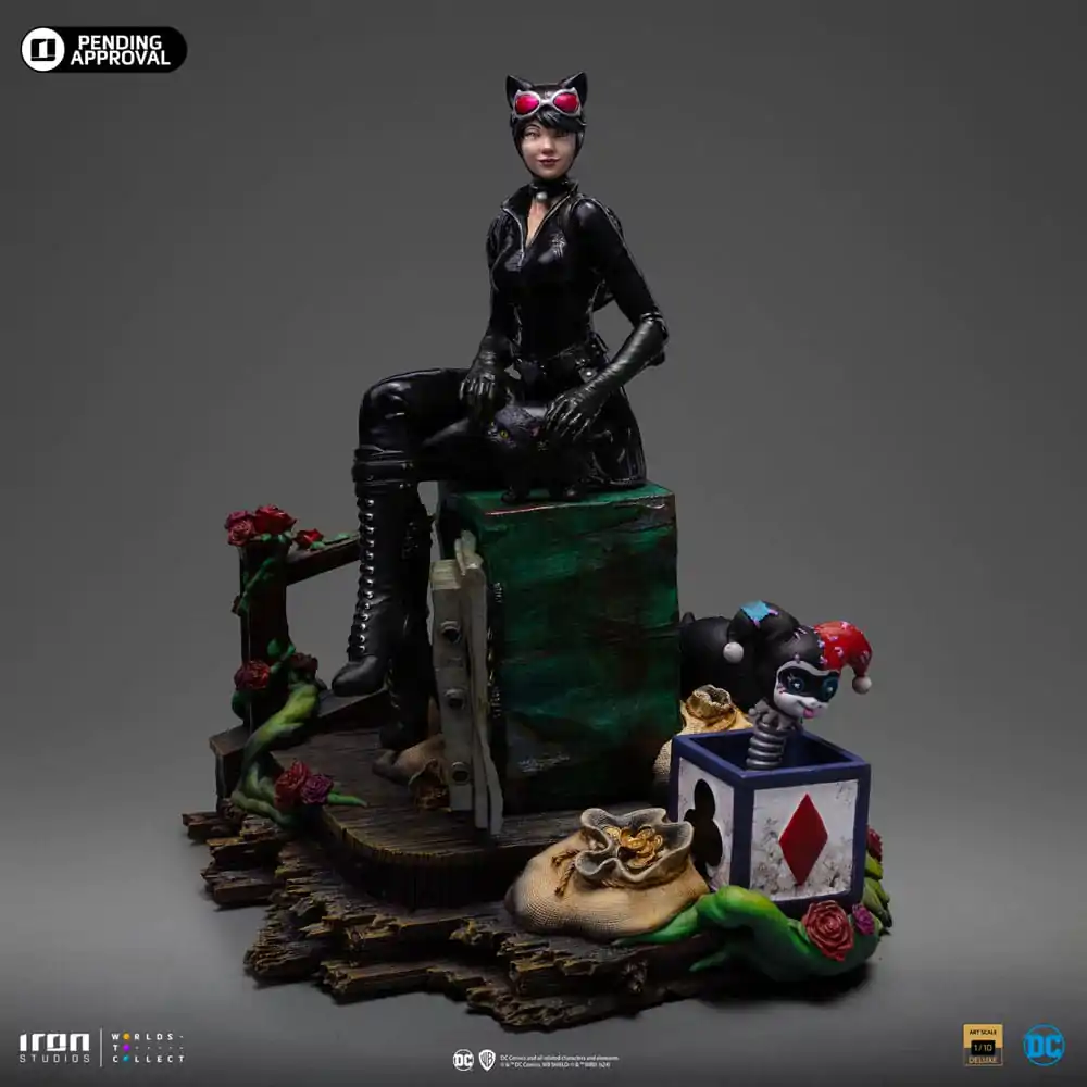 DC Comics Deluxe umetniška figura v merilu 1/10 Catwoman (Gotham City Sirens) 21 cm fotografija izdelka