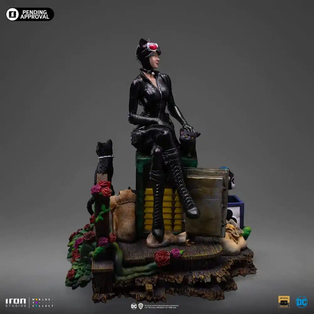 DC Comics Deluxe umetniška figura v merilu 1/10 Catwoman (Gotham City Sirens) 21 cm fotografija izdelka