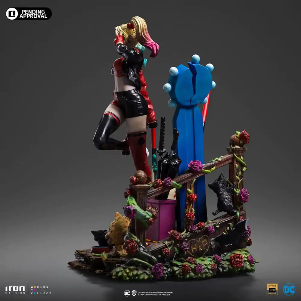 DC Comics Deluxe Art Scale Kip 1/10 Harley Quinn (Gotham City Sirens) 22 cm fotografija izdelka