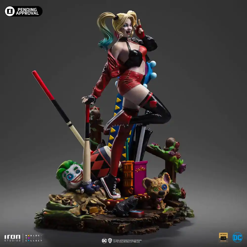 DC Comics Deluxe Art Scale Kip 1/10 Harley Quinn (Gotham City Sirens) 22 cm fotografija izdelka