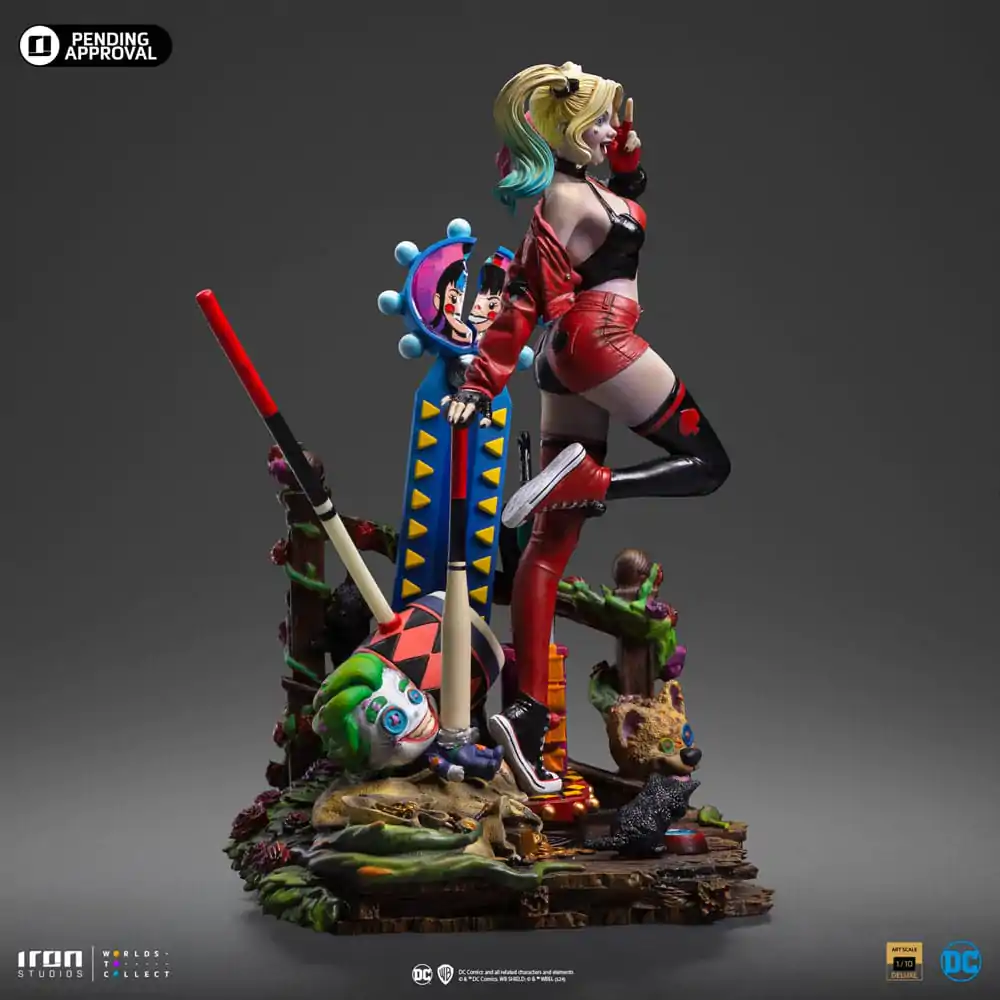 DC Comics Deluxe Art Scale Kip 1/10 Harley Quinn (Gotham City Sirens) 22 cm fotografija izdelka