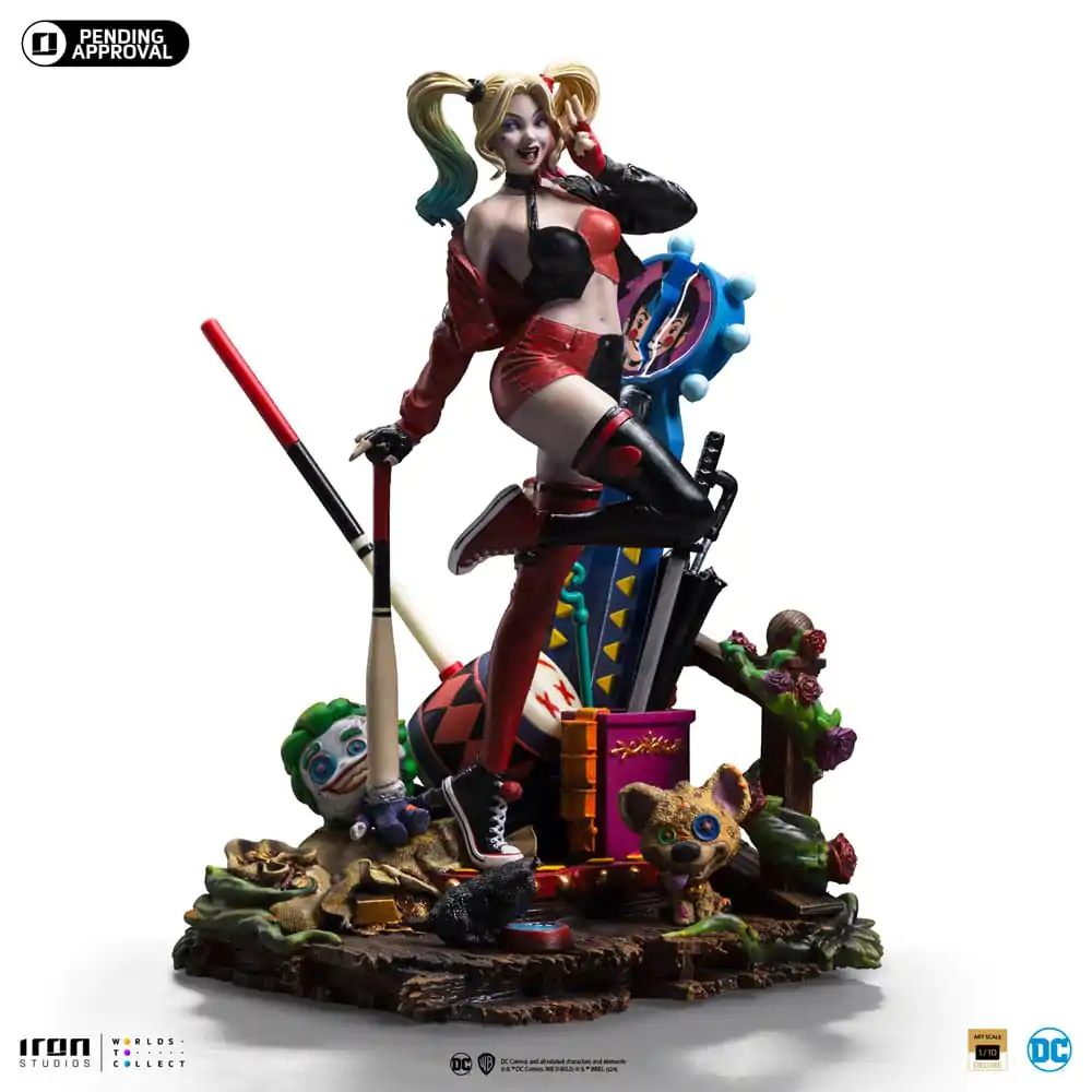 DC Comics Deluxe Art Scale Kip 1/10 Harley Quinn (Gotham City Sirens) 22 cm fotografija izdelka