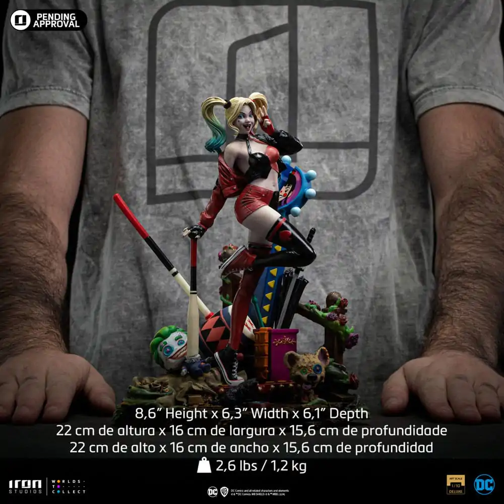 DC Comics Deluxe Art Scale Kip 1/10 Harley Quinn (Gotham City Sirens) 22 cm fotografija izdelka