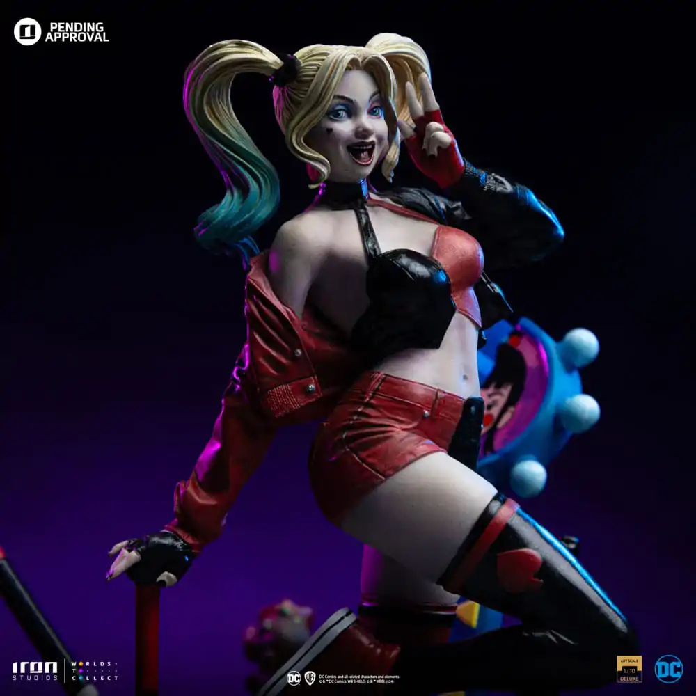 DC Comics Deluxe Art Scale Kip 1/10 Harley Quinn (Gotham City Sirens) 22 cm fotografija izdelka