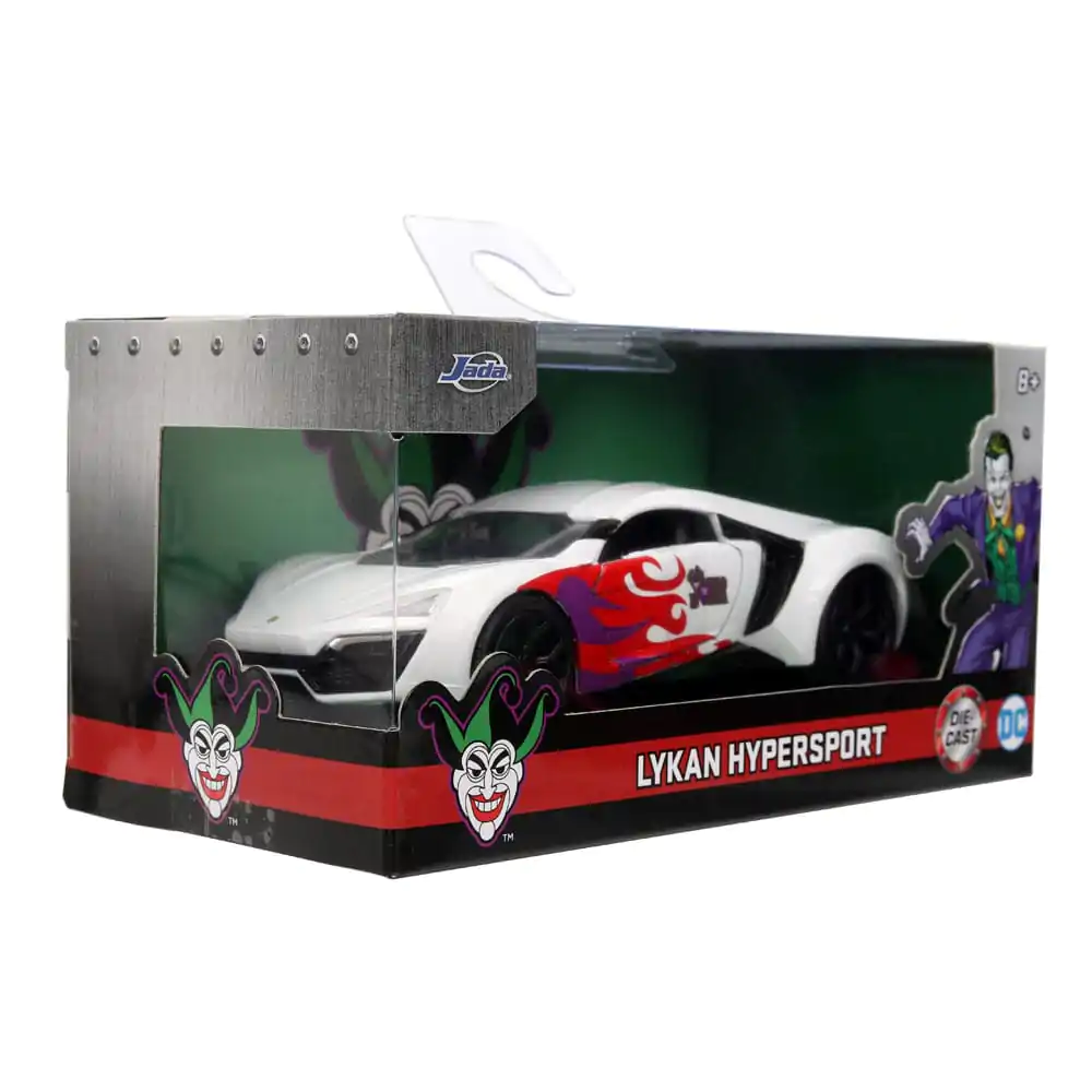 DC Comics Diecast Model 1/32 Lykan Hypersport Joker - modelček, ulit pod pritiskom fotografija izdelka