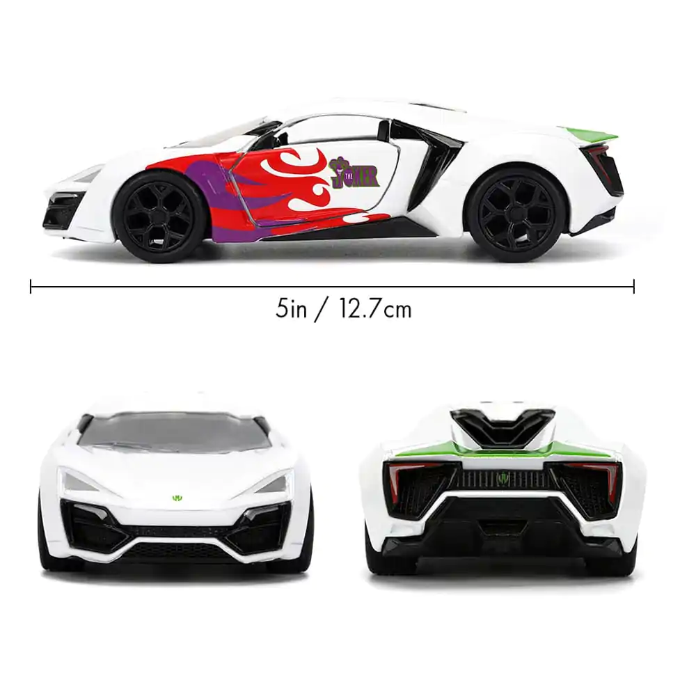 DC Comics Diecast Model 1/32 Lykan Hypersport Joker - modelček, ulit pod pritiskom fotografija izdelka