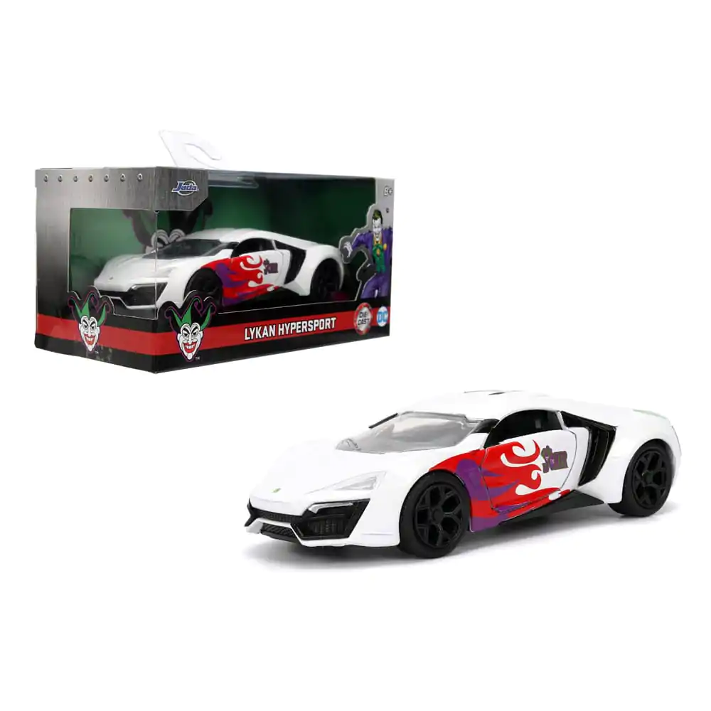 DC Comics Diecast Model 1/32 Lykan Hypersport Joker - modelček, ulit pod pritiskom fotografija izdelka