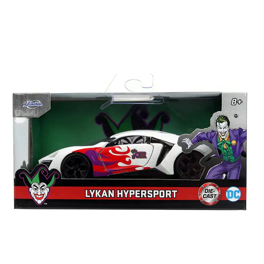 DC Comics Diecast Model 1/32 Lykan Hypersport Joker - modelček, ulit pod pritiskom fotografija izdelka