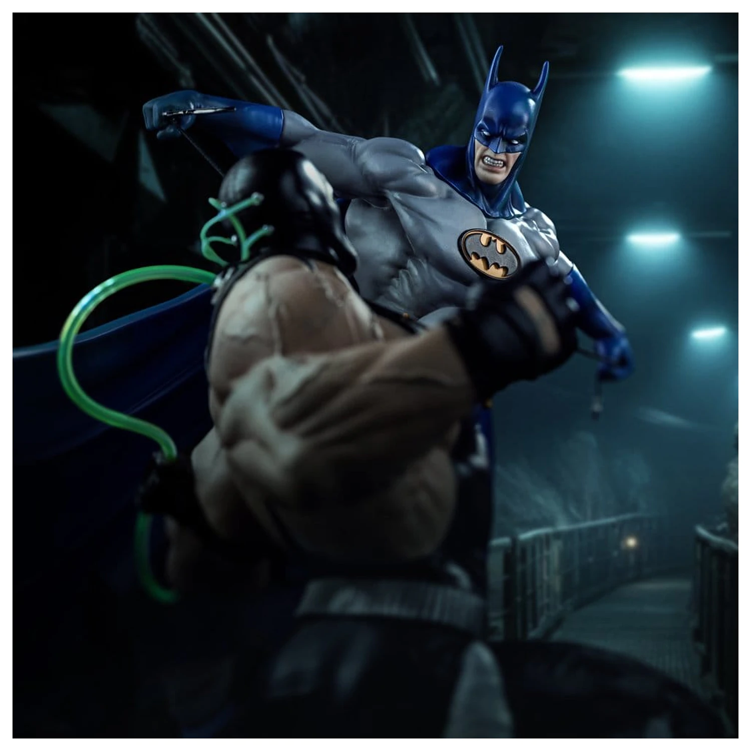 DC Comics Diorama 1/10 Batman proti Bane 33 cm fotografija izdelka