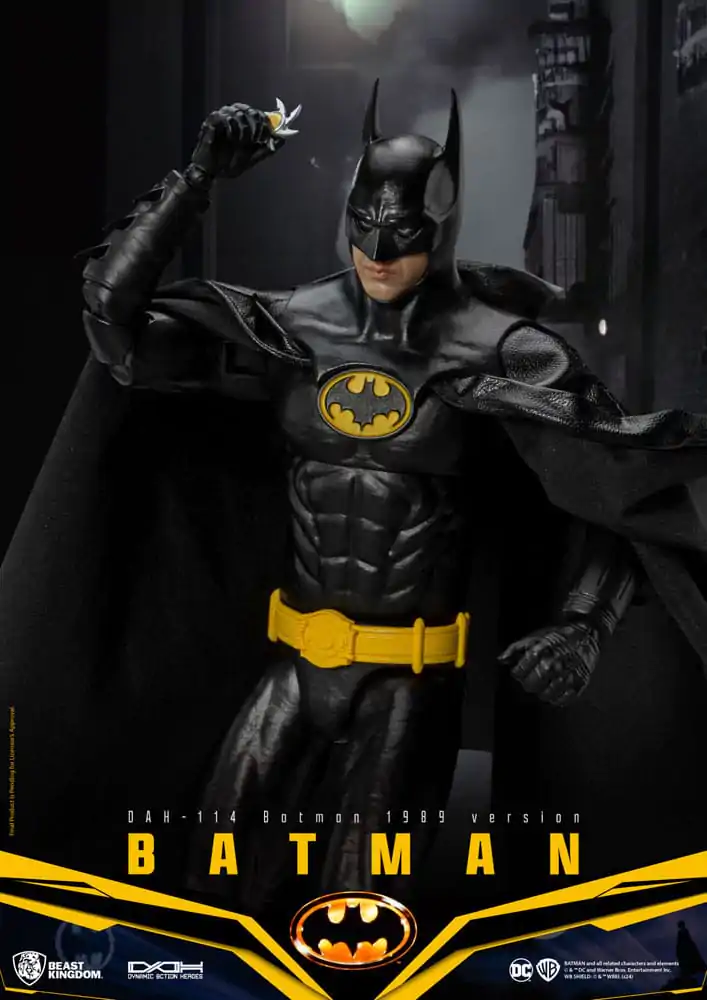 DC Comics Dynamic 8ction Heroes akcijska figura 1/9 Batman 1989 Ver. 21 cm fotografija izdelka