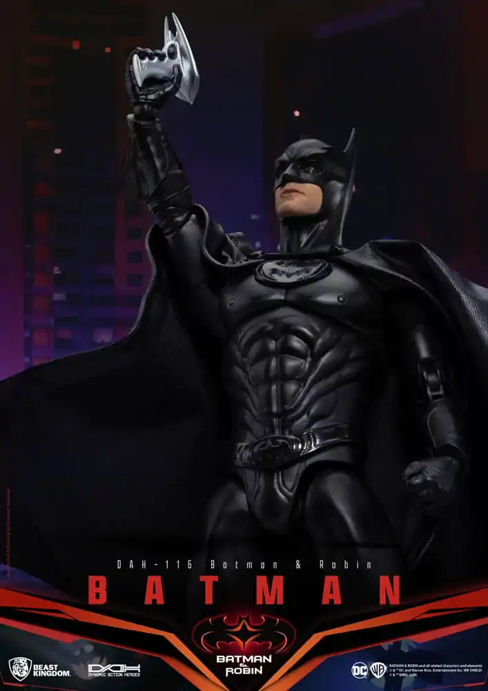 DC Comics Dynamic 8ction Heroes Akcijska Figura 1/9 Batman (Batman & Robin) 21 cm fotografija izdelka