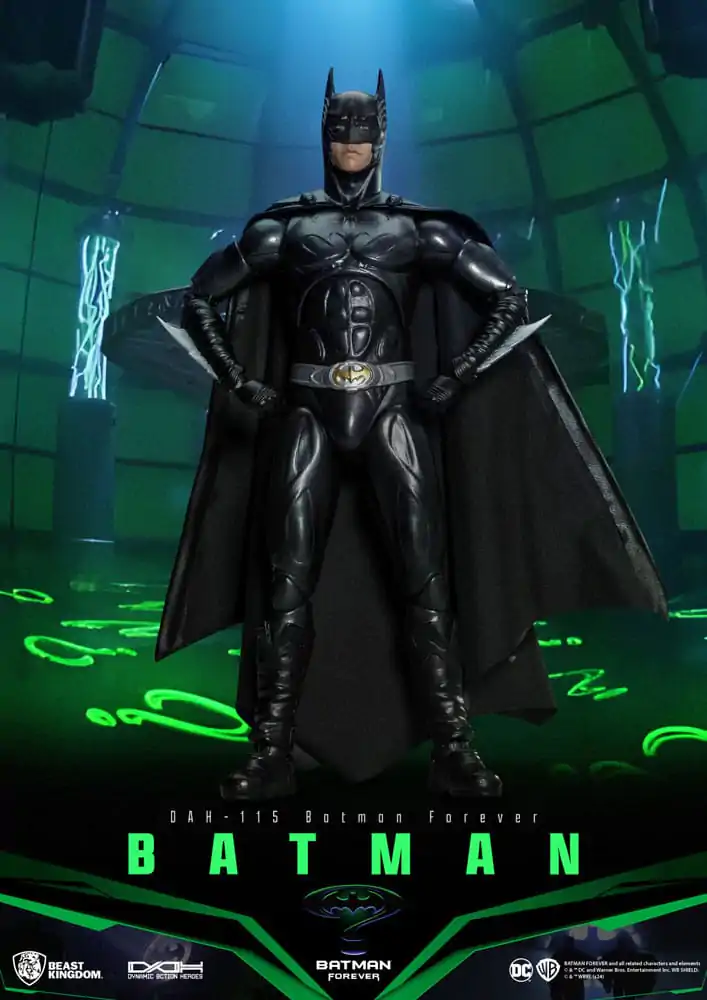 DC Comics Dynamic 8ction Heroes akcijska figura 1/9 Batman (Batman Forever) 21 cm fotografija izdelka