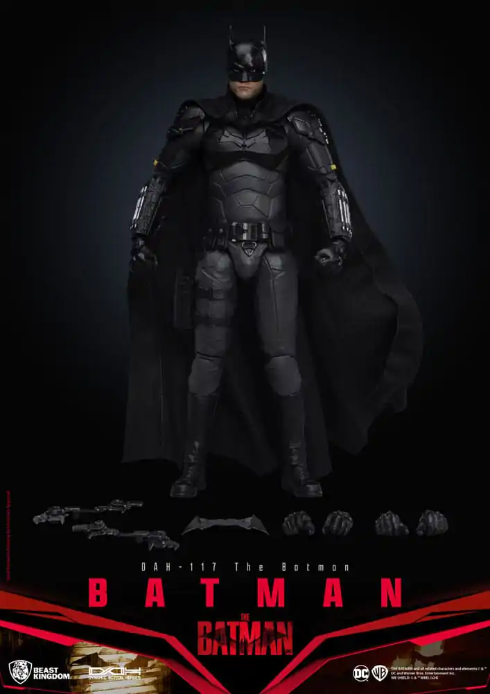 DC Comics Dynamic 8ction Heroes akcijska figura 1/9 Batman (The Batman) 21 cm fotografija izdelka