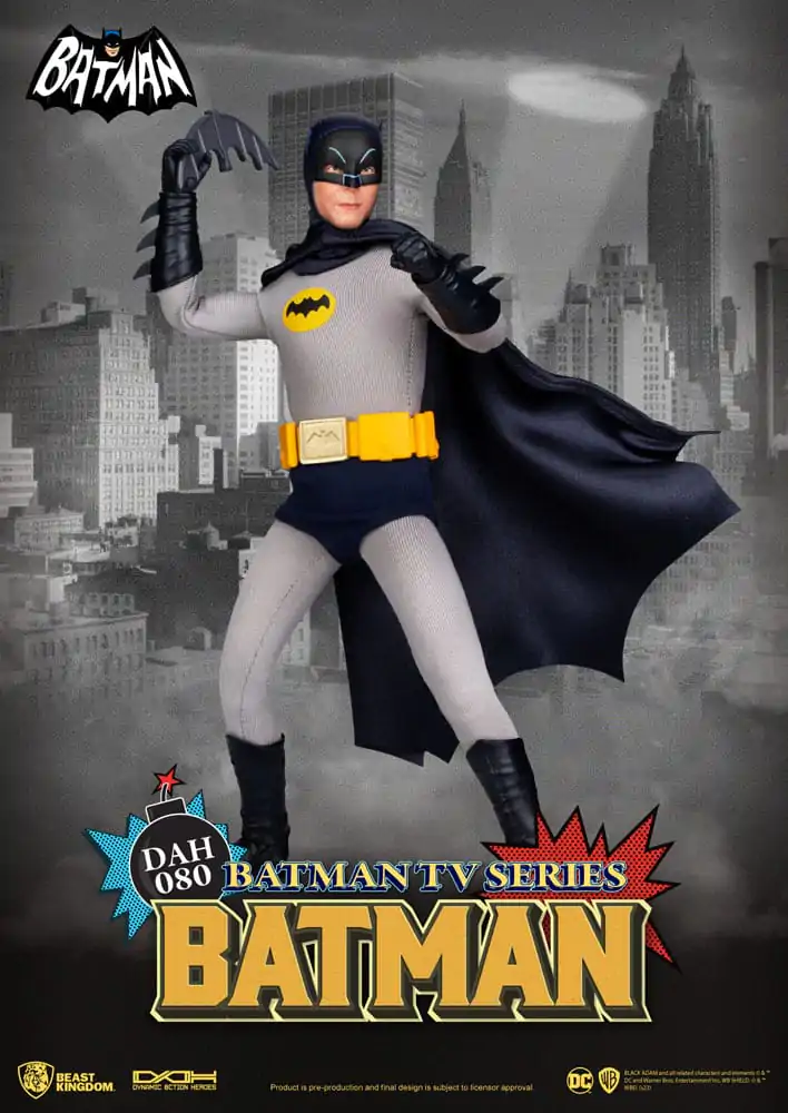 DC Comics Dynamic 8ction Heroes Akcijska Figura 1/9 Batman TV Series Batman 24 cm fotografija izdelka