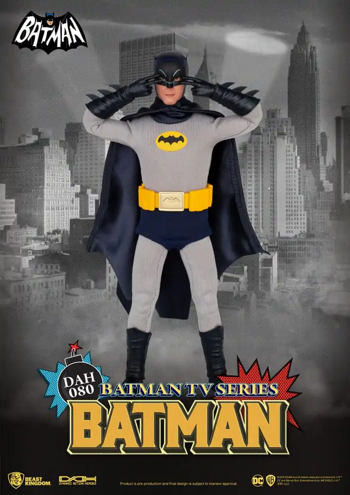 DC Comics Dynamic 8ction Heroes Akcijska Figura 1/9 Batman TV Series Batman 24 cm fotografija izdelka