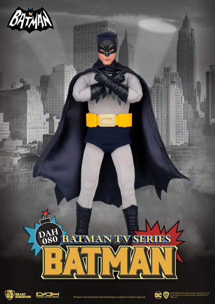 DC Comics Dynamic 8ction Heroes Akcijska Figura 1/9 Batman TV Series Batman 24 cm fotografija izdelka