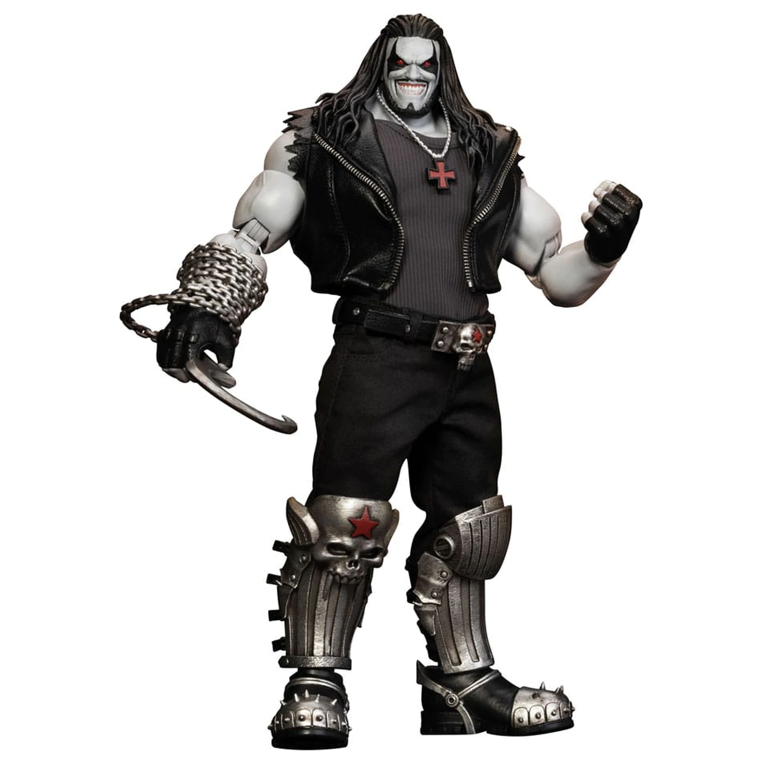 DC Comics Dynamic 8ction Heroes Akcijska figura 1/9 Lobo Deluxe Version 23 cm fotografija izdelka