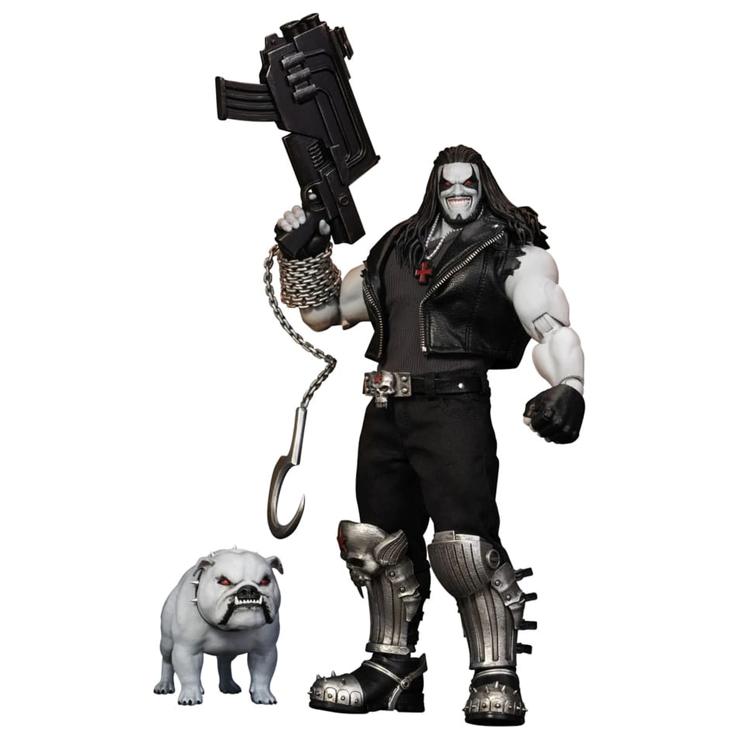 DC Comics Dynamic 8ction Heroes Akcijska figura 1/9 Lobo Deluxe Version 23 cm fotografija izdelka