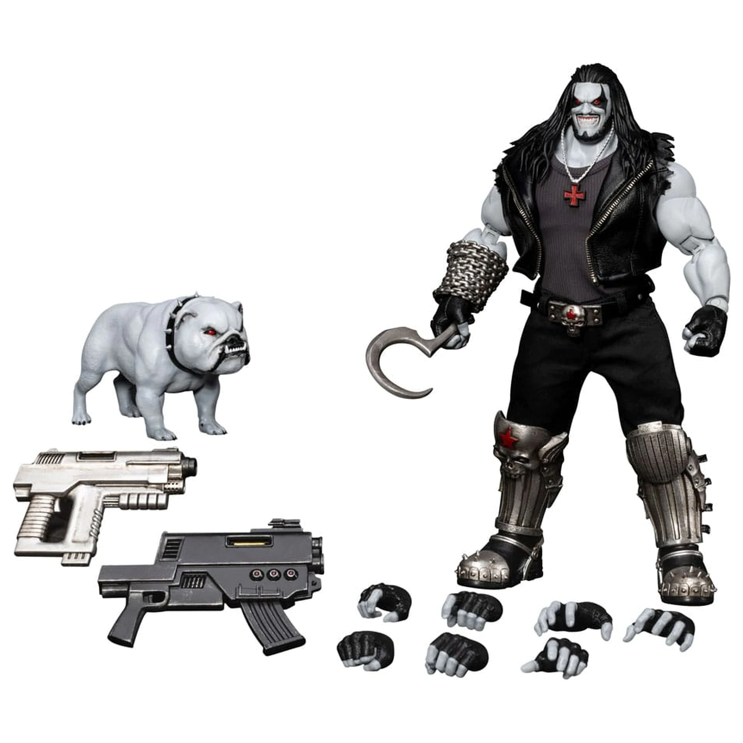 DC Comics Dynamic 8ction Heroes Akcijska figura 1/9 Lobo Deluxe Version 23 cm fotografija izdelka