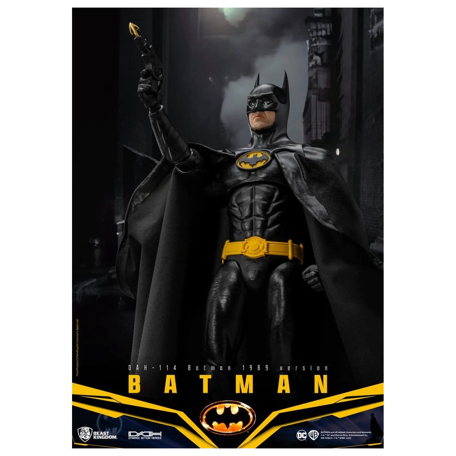 DC Comics Dynamic 8ction Heroes akcijska figura Batman 1989 Standard Version 21 cm fotografija izdelka
