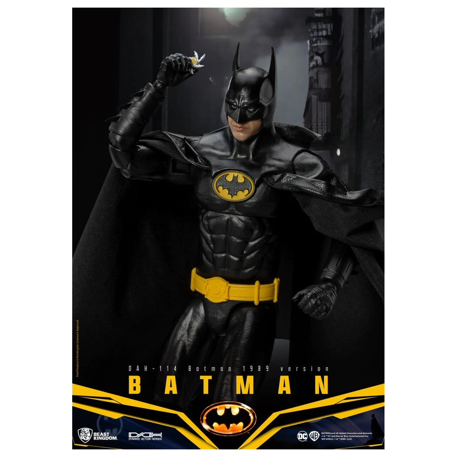 DC Comics Dynamic 8ction Heroes akcijska figura Batman 1989 Standard Version 21 cm fotografija izdelka