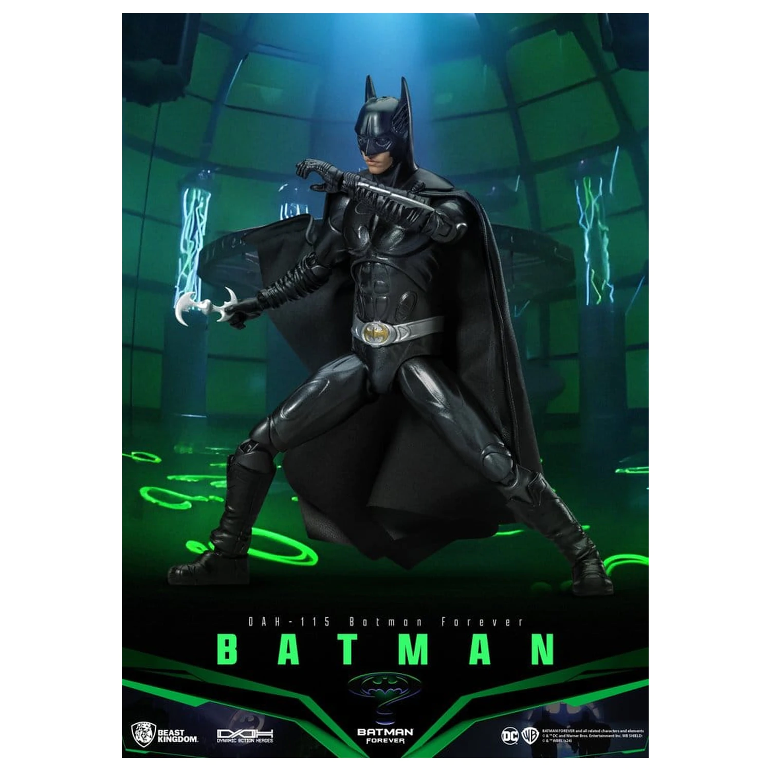 DC Comics Dynamic 8ction Heroes akcijska figura Batman (Batman Forever) 21 cm fotografija izdelka