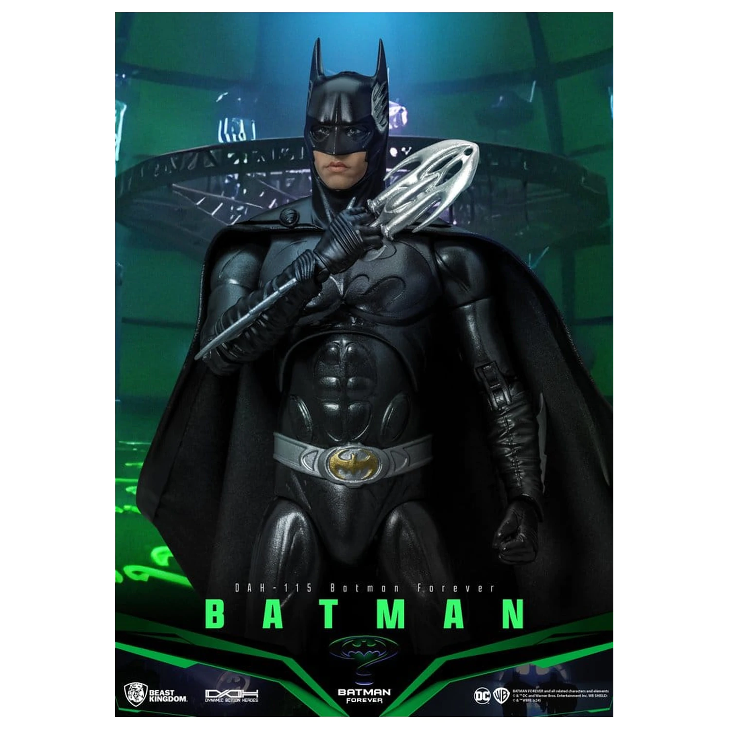 DC Comics Dynamic 8ction Heroes akcijska figura Batman (Batman Forever) 21 cm fotografija izdelka