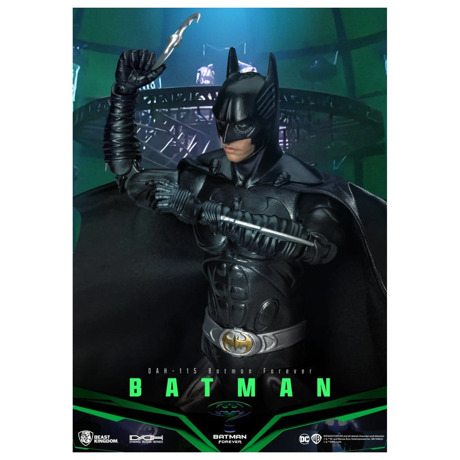 DC Comics Dynamic 8ction Heroes akcijska figura Batman (Batman Forever) 21 cm fotografija izdelka