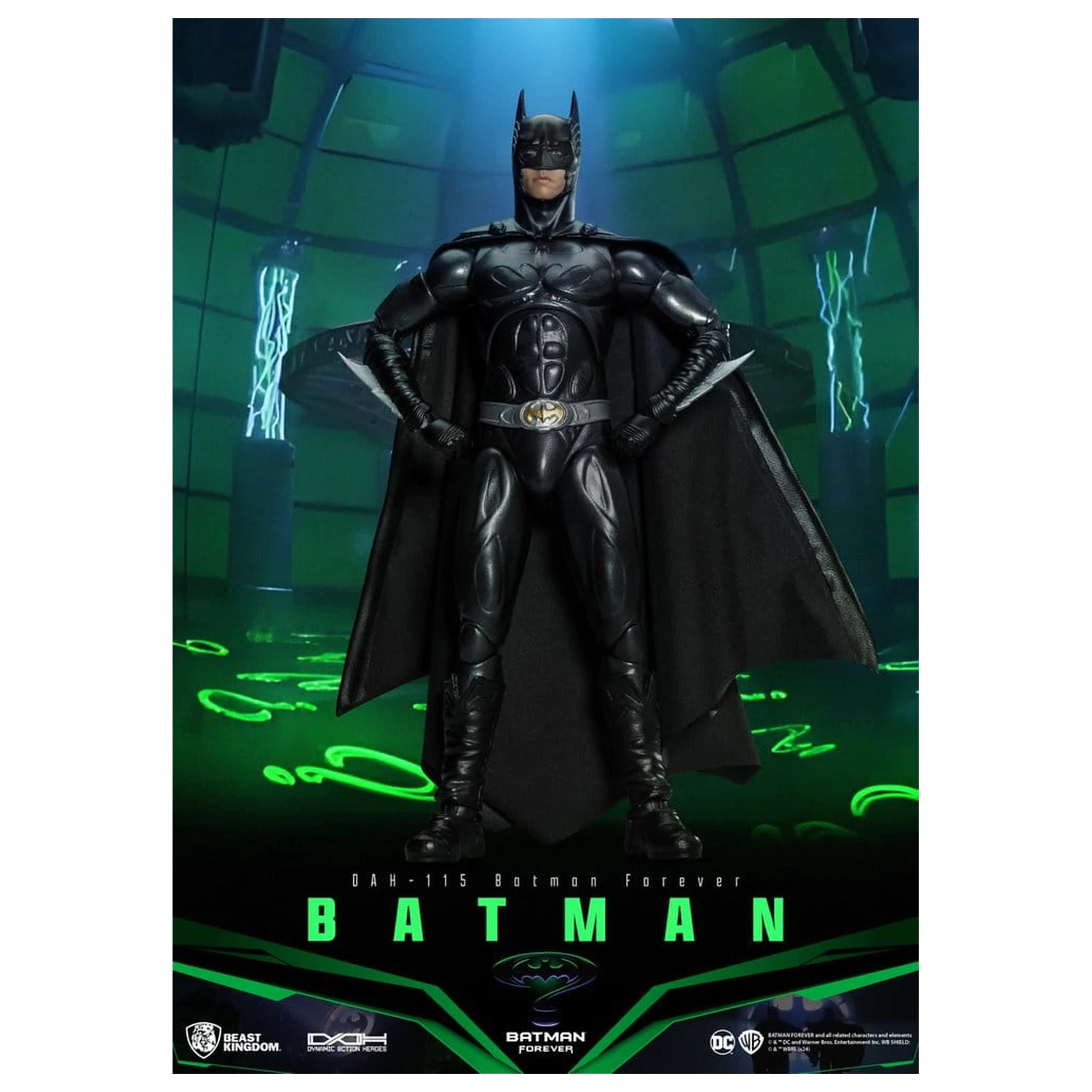 DC Comics Dynamic 8ction Heroes akcijska figura Batman (Batman Forever) 21 cm fotografija izdelka