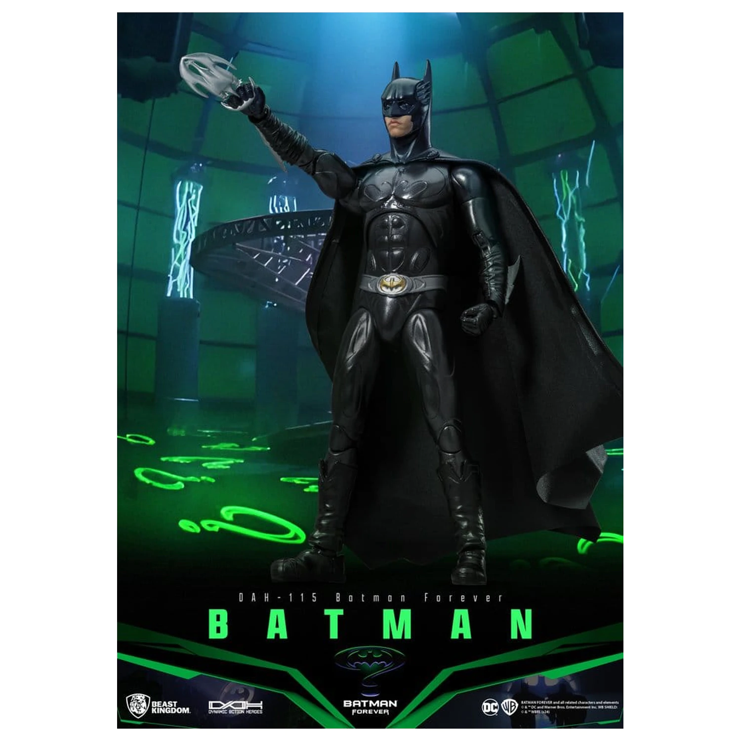 DC Comics Dynamic 8ction Heroes akcijska figura Batman (Batman Forever) 21 cm fotografija izdelka
