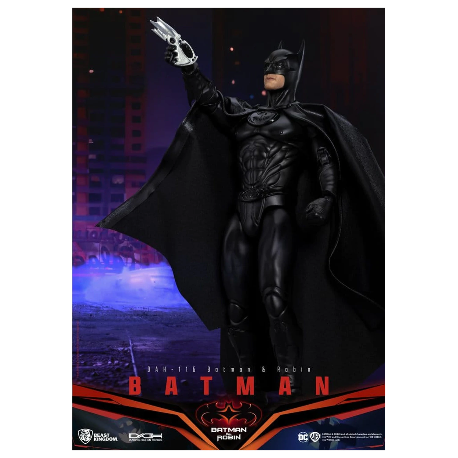 DC Comics Dynamic 8ction Heroes akcijska figura Batman (Batman & Robin) 21 cm fotografija izdelka