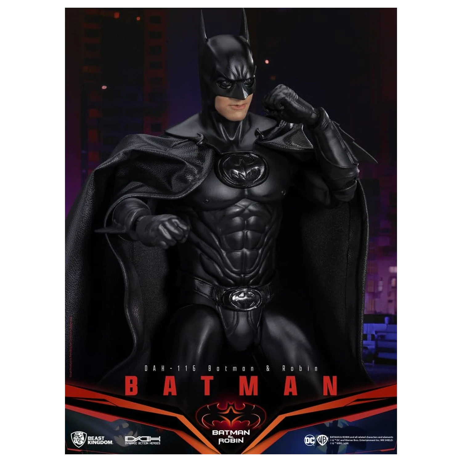 DC Comics Dynamic 8ction Heroes akcijska figura Batman (Batman & Robin) 21 cm fotografija izdelka