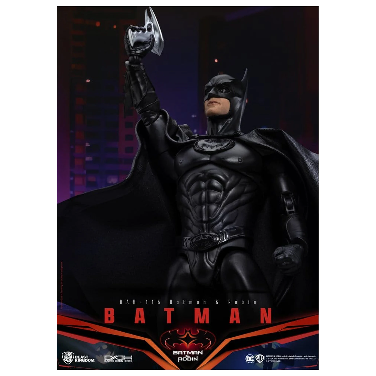 DC Comics Dynamic 8ction Heroes akcijska figura Batman (Batman & Robin) 21 cm fotografija izdelka