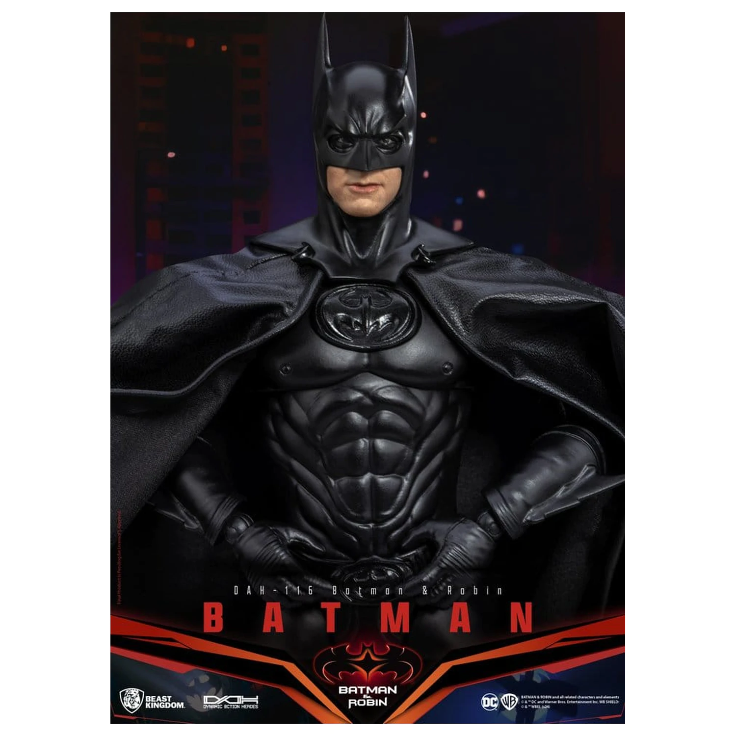 DC Comics Dynamic 8ction Heroes akcijska figura Batman (Batman & Robin) 21 cm fotografija izdelka