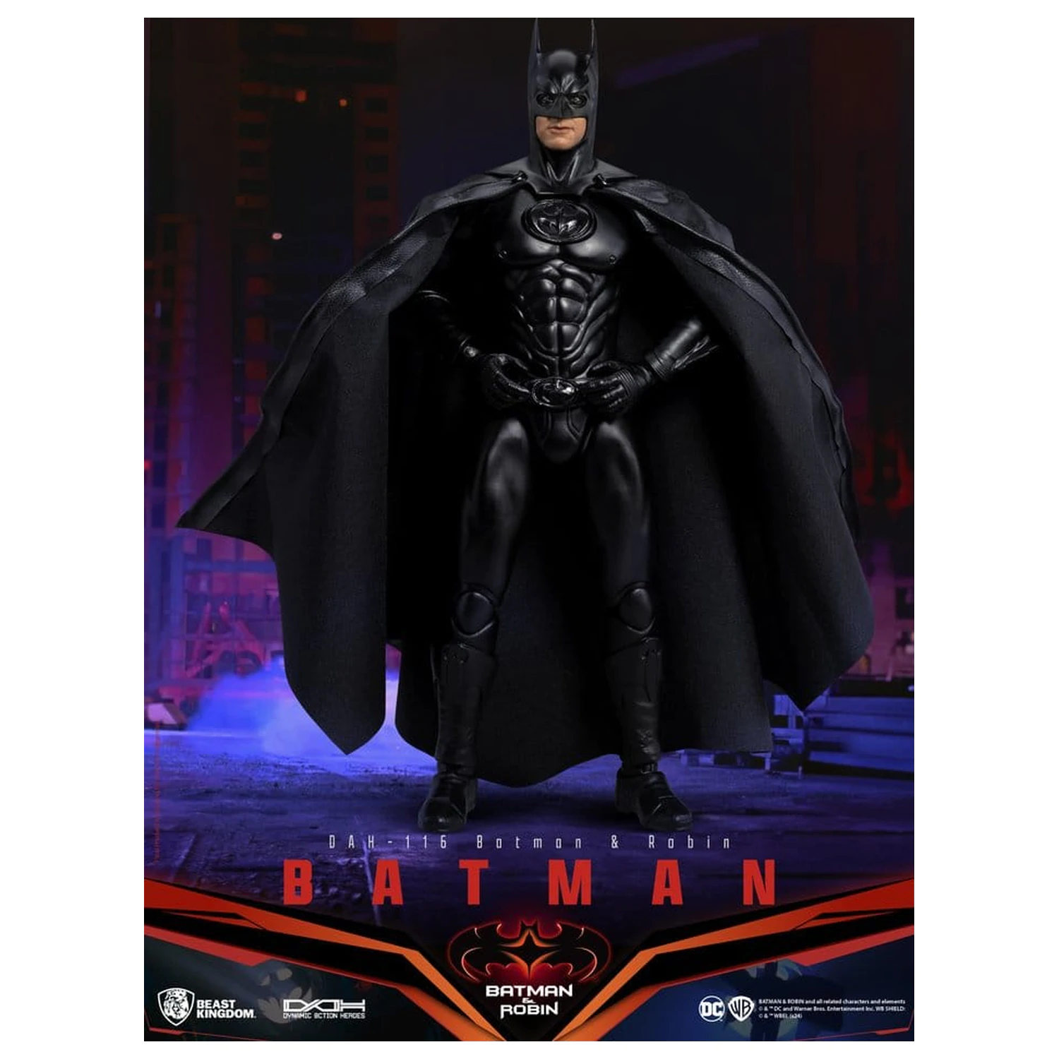 DC Comics Dynamic 8ction Heroes akcijska figura Batman (Batman & Robin) 21 cm fotografija izdelka