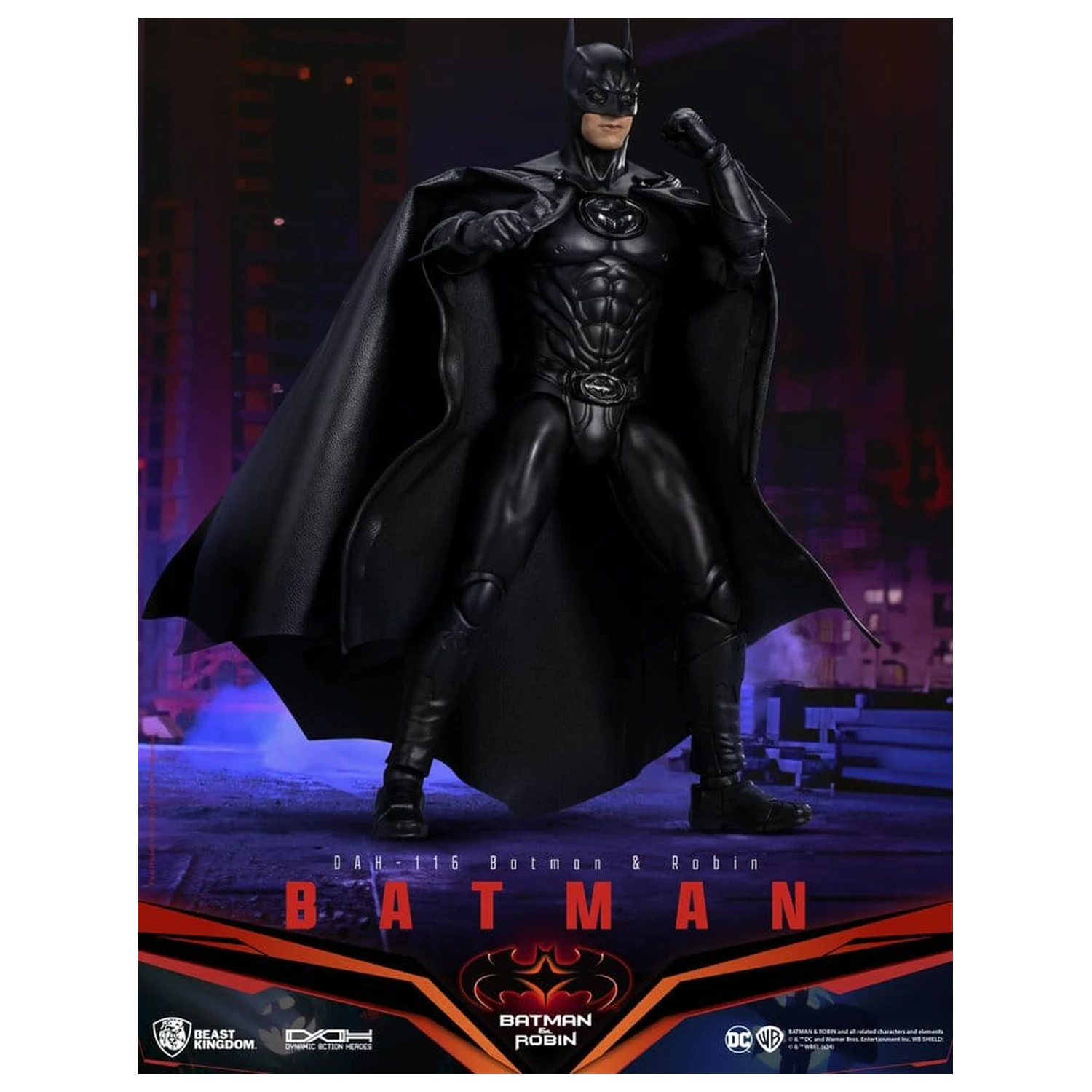 DC Comics Dynamic 8ction Heroes akcijska figura Batman (Batman & Robin) 21 cm fotografija izdelka