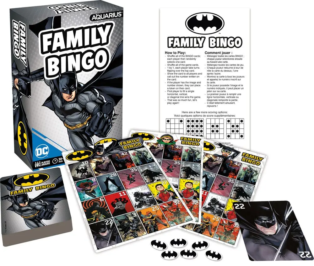 DC Comics Družabna igra Bingo Batman *English Version* fotografija izdelka