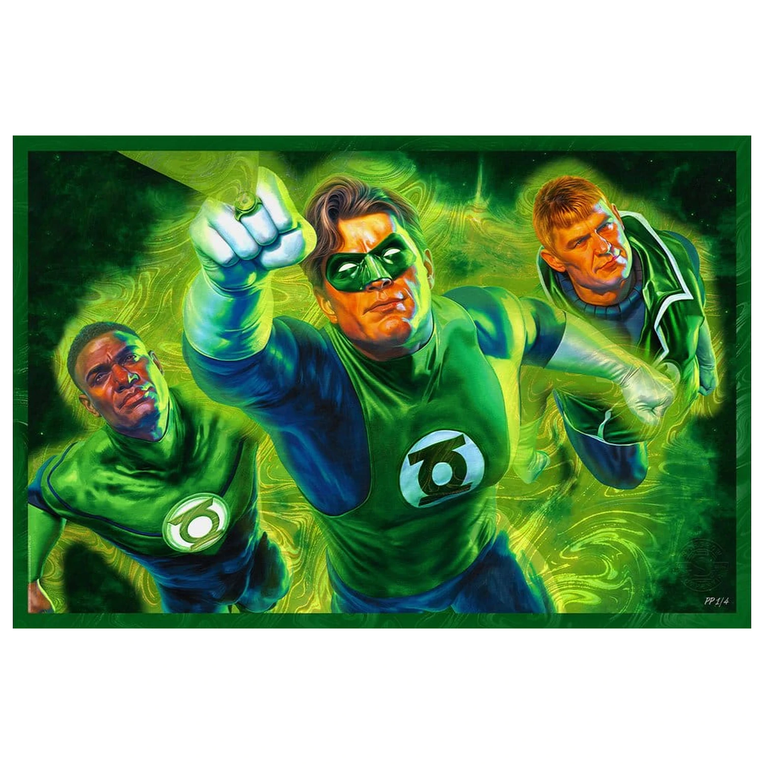 DC Comics umetniški tisk Green Lantern 61 x 41 cm - neokvirjen fotografija izdelka