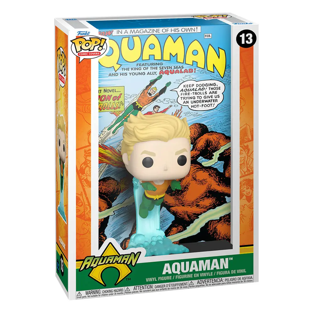 DC Comics POP! Comic Cover Vinil Figura Aquaman 9 cm fotografija izdelka