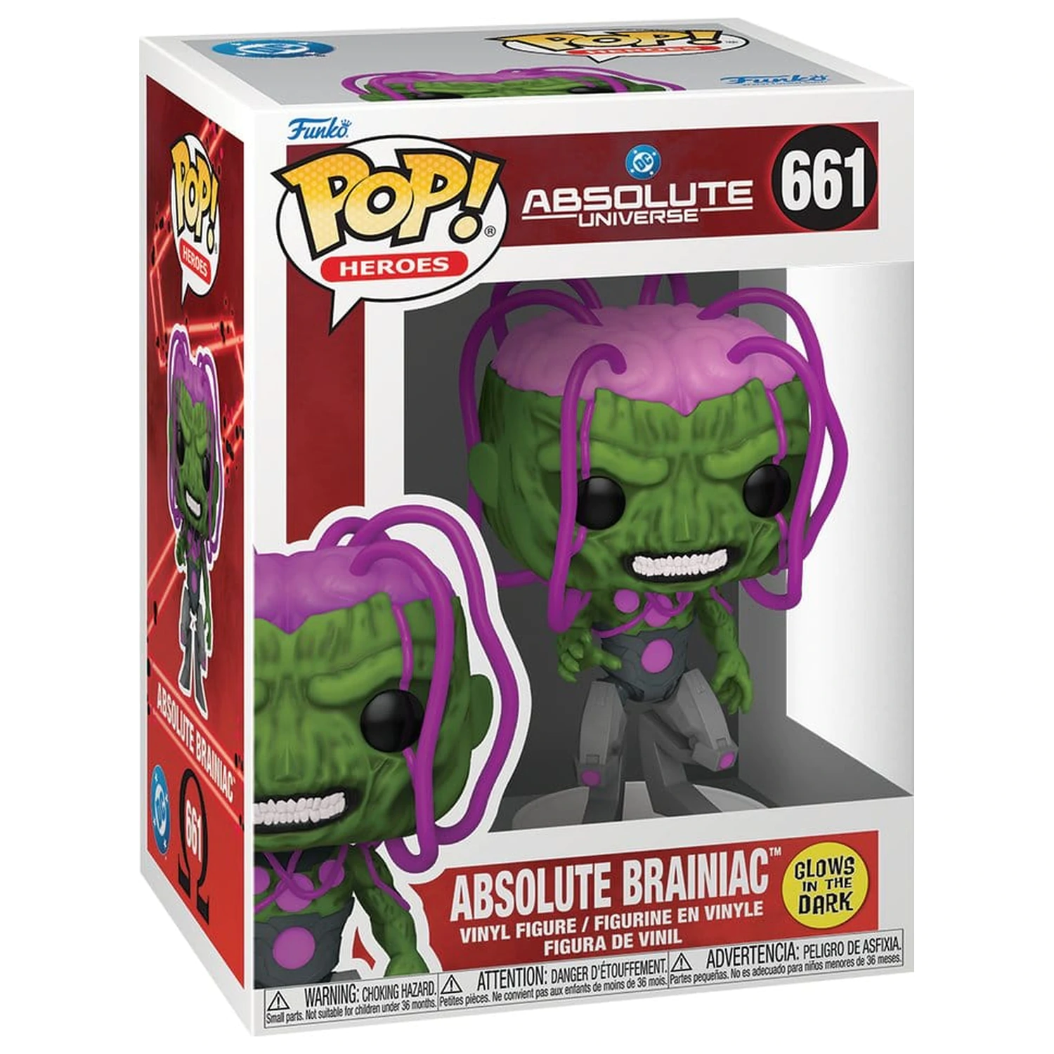 DC Comics Funko POP! Comics vinilna figura Brainiac 9 cm fotografija izdelka