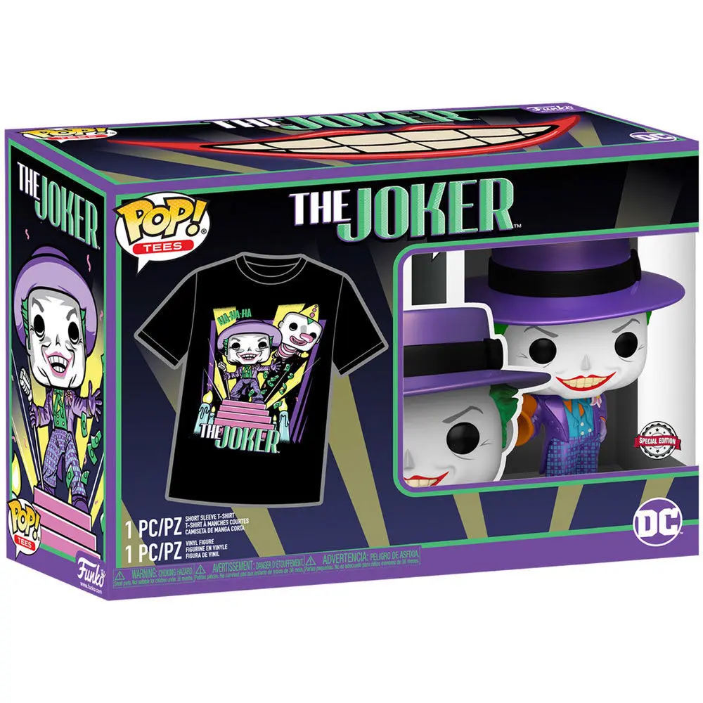 DC Comics Funko POP figurica & majica Batman 89 Joker z zvočnikom fotografija izdelka