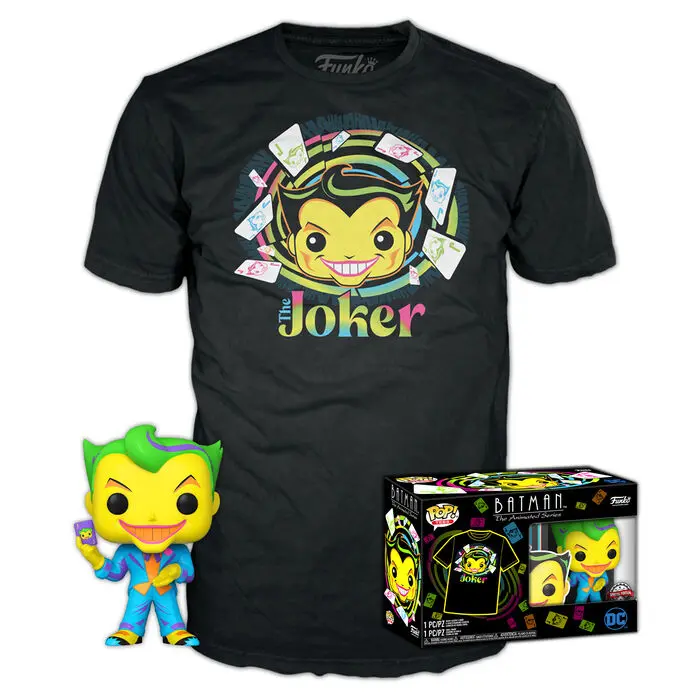 DC Comics Funko POP! figurice & majica box Joker Exkluzív fotografija izdelka