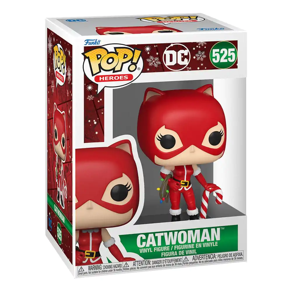 DC Comics Funko POP! Heroes Vinil figura Holiday '24 - Catwoman 9 cm fotografija izdelka