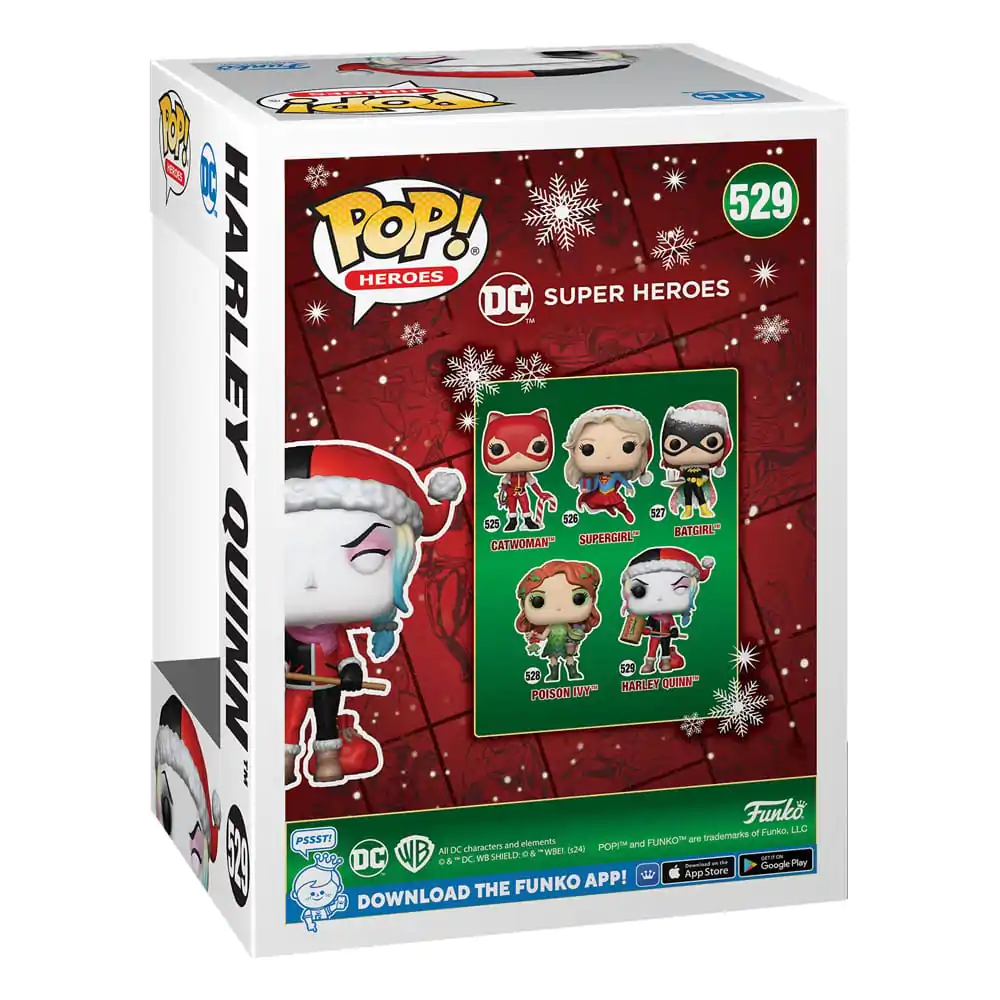 DC Comics Funko POP! Heroes Vinil figura Holiday '24 - Harley 9 cm fotografija izdelka