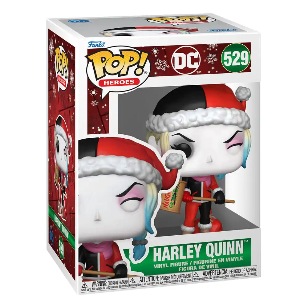 DC Comics Funko POP! Heroes Vinil figura Holiday '24 - Harley 9 cm fotografija izdelka