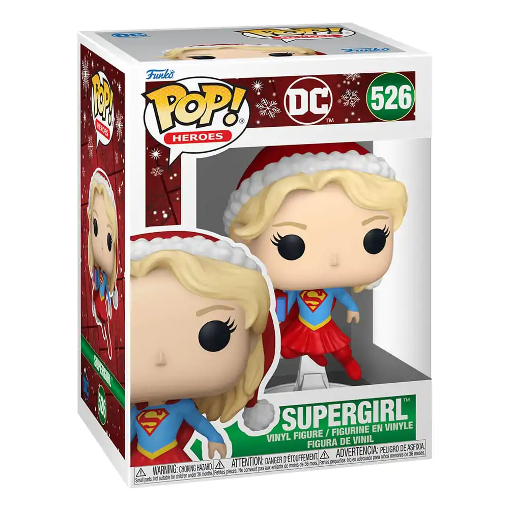 DC Comics Funko POP! Heroes Vinyl figurica Holiday '24 - Supergirl 9 cm fotografija izdelka