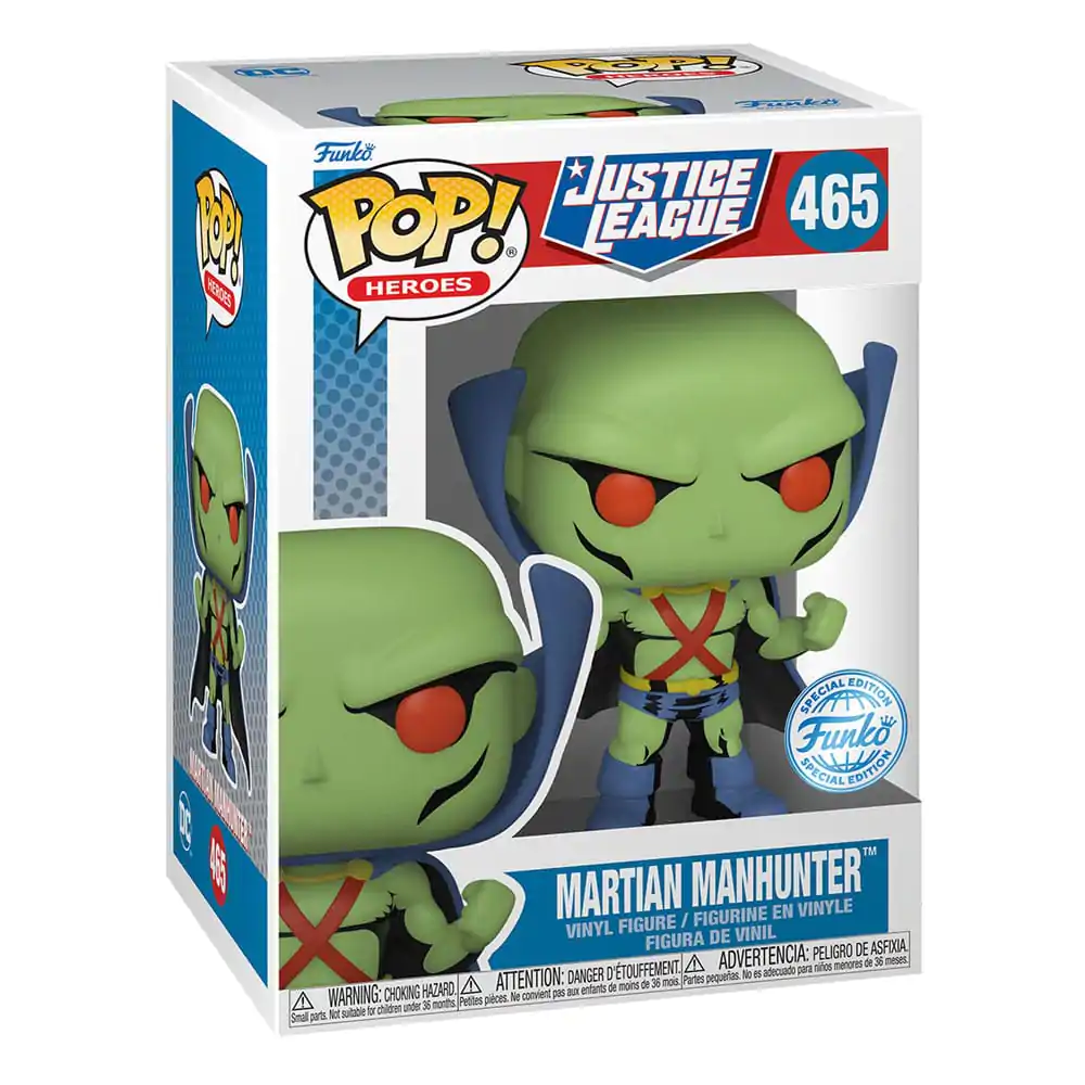 DC Comics POP! Heroes Vinilna Figura JL Comic - Martian Manhunter 9 cm fotografija izdelka